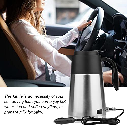 Hervidor Eléctrico de Viaje 1300ml 12V para Auto miniatura 2
