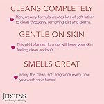 Jergens Extra Moisturizing Hand Soap, Liquid Soap Refill with Jergens Cherry Almond Scent, Hand Wash For Dry Hands, 8.3oz, Pack of 3 - Image 5