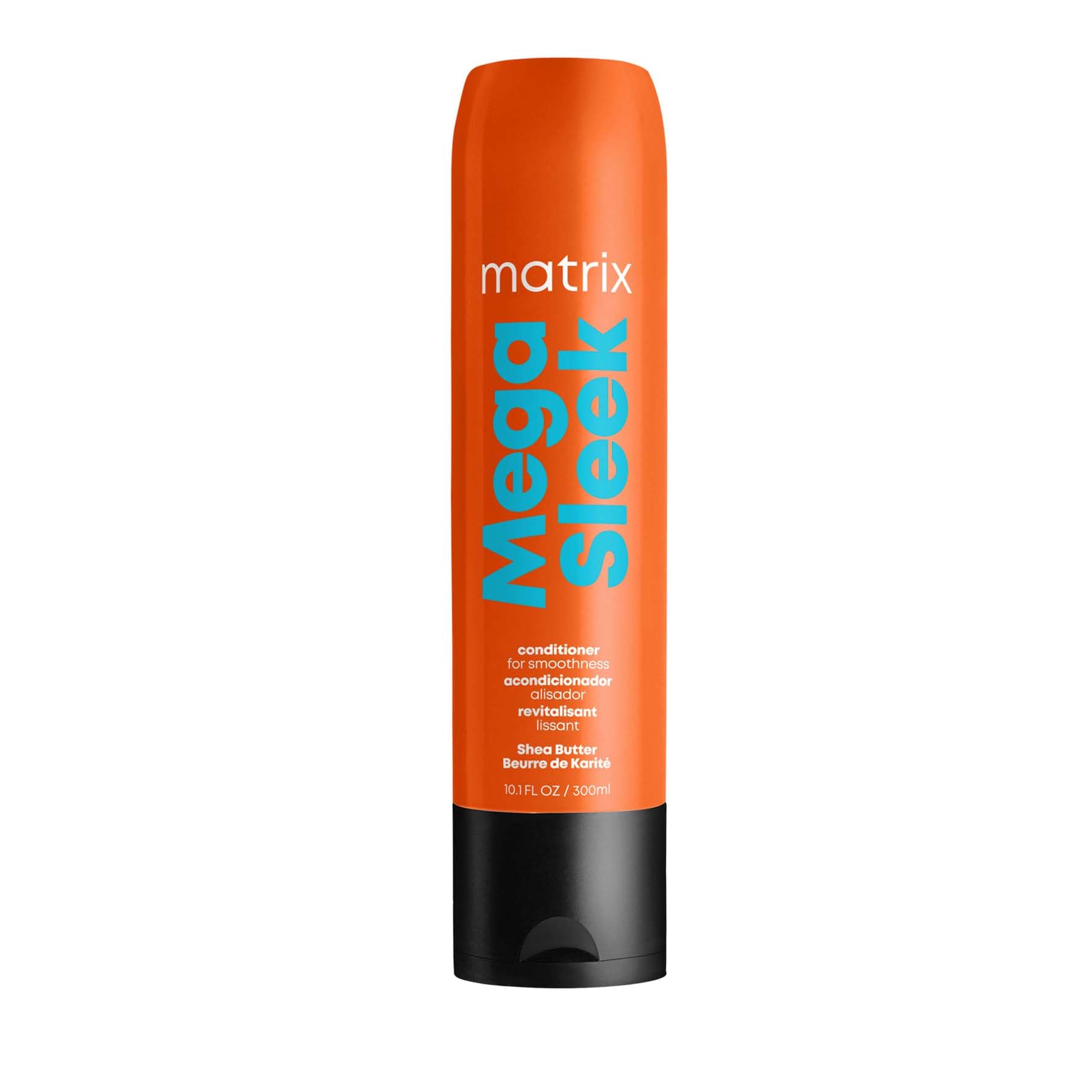 MATRIX | Smoothing Conditioner | With Shea Butter | Frizz Control, Humidity Protection, Smoothness & Shine, For Coarse, Unruly Hair | Total Results Mega Sleek | 300ml