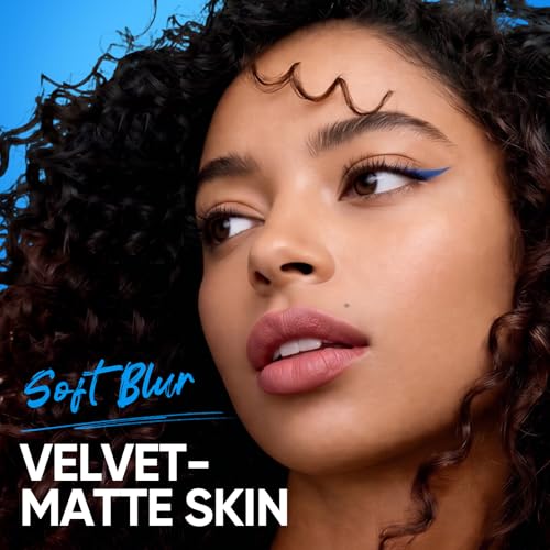 Image of SKINTIFIC Velvet Matte Cushion Foundation Blue #00 Porcelain | Full coverage matte finish, one-swipe flawless, oil control, long-lasting pore-blurring pressed powder for oily skin.