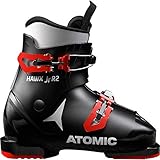 Atomic HAWX Jr R2, Skischuhe Unisex Kinder, Schwarz - Negro y Rojo - Größe: 31.5 EU