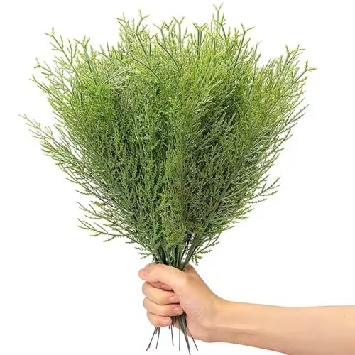 Image of SPHINX Artificial Pine Sticks Branches,Conifer,Pine,Cedar,Cypress,Ambrosia Needles for Home Decor, Festival Decor, Trousseau, Gift Packing, Tray, Basket, DIY Crafts,Celebrations- (5, Cedar,31 cm)