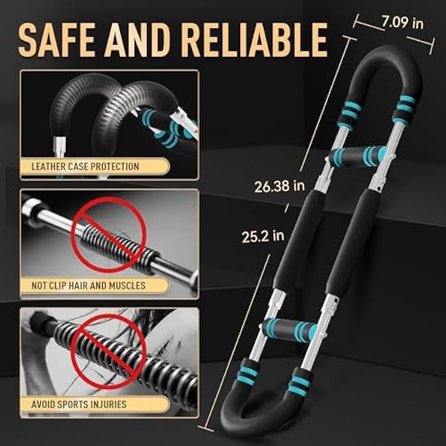 Twister Arm Trainer,Arm Trainer for Men,Chest Workout Equipment,Arm Strength Trainer,Arm Workout Equipment,Chest Exerciser for Men,Arm Twister Exerciser,Upper Body Workout Equipment