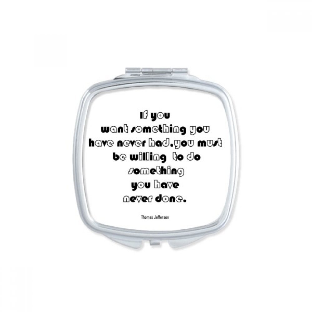 Petit miroir de poche portable pour retoucher son maquillage discrètement