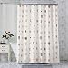 AmazerBath Fabric Shower Curtain, Funny Butt Pattern Polyester Fabric Shower Curtains Decorative Curtains for Bathroom Hotel Quality, 72 X 72 Inches