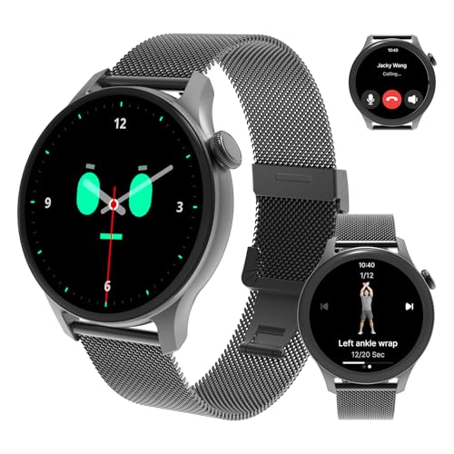 Opiniones y reviews de smartwatch s29 que puedes comprar esta semana. 41 FreshFun Smartwatch, Reloj Inteligente AMOLED de 1.43' con Llamada Bluetooth, Fondos Dinámicos, 100+ Modos Deportivos, Monitoreo de Frecuencia Cardíaca, Oxígeno y Presión,...