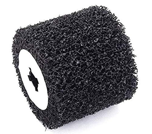 Miniatura 4 de Signi Rueda de dibujo abrasivo de tiras de polietileno, soldaduras de limpieza y desincrustación, rueda removedor de rueda de óxido y oxidación,