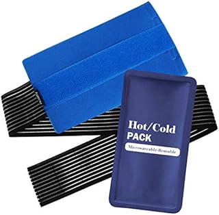 Healifty Gel Cold & Hot Pack - Reusable Warm or Ice Pack for Injuries, Shoulder, Knee, Hip, Back Pain- Hot & Cold Compress Therapy for Swelling, Bruises, Surgery, Pain Relief Flexible Ice Pack