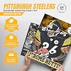Sporticulture NFL Retired Players Pittsburgh Steelers - Jerome Bettis Diamond Painting Craft Kit – Officially Licensed DIY Fan Art Includes Pre-Sorted Gems, Craft Tray with Instructions #1