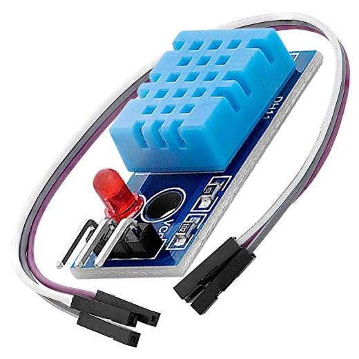 AZDelivery DHT11 Breakout Modulo Sensor de Temperatura y Humedad con Placa y Cable Compatible con Arduino con E-Book Incluido!