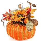 Pumpkin Centerpiece Flower Vase