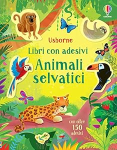 Vedi scheda su Amazon Animali selvatici. Libri con adesivi. Ediz. a colori