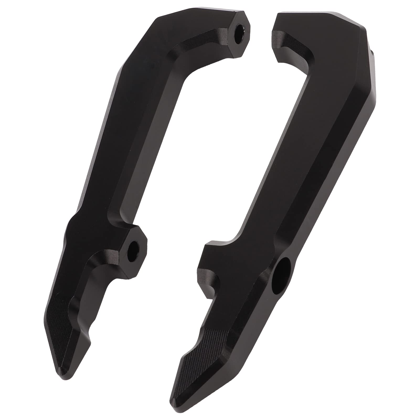 Acouto Tylny Uchwyt Pasażera Motocykla Zamiennik dla MSX125 GROM 2021+ Uchwyt ze Stopu Aluminium Motocykl Tylny Pasażera MSX125 GROM Rcycle tył (BLACK)