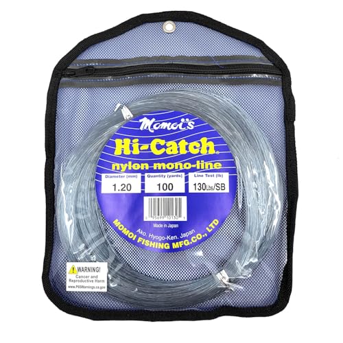Momoi Hi-Catch 100yd Monofilament Leader Coils