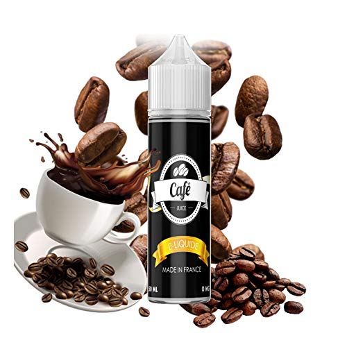 E-liquide Café 50 ml 50/50 PG/VG Vap'fusion - Sans nicotine ni tabac