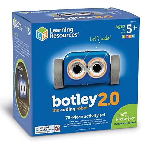 Learning Resources LER2938 Botley The Coding Robot 2.0 Activity Set - 78 Pieces, Ages 5+, Coding Robot For Kids, Stem Toys thumb #20