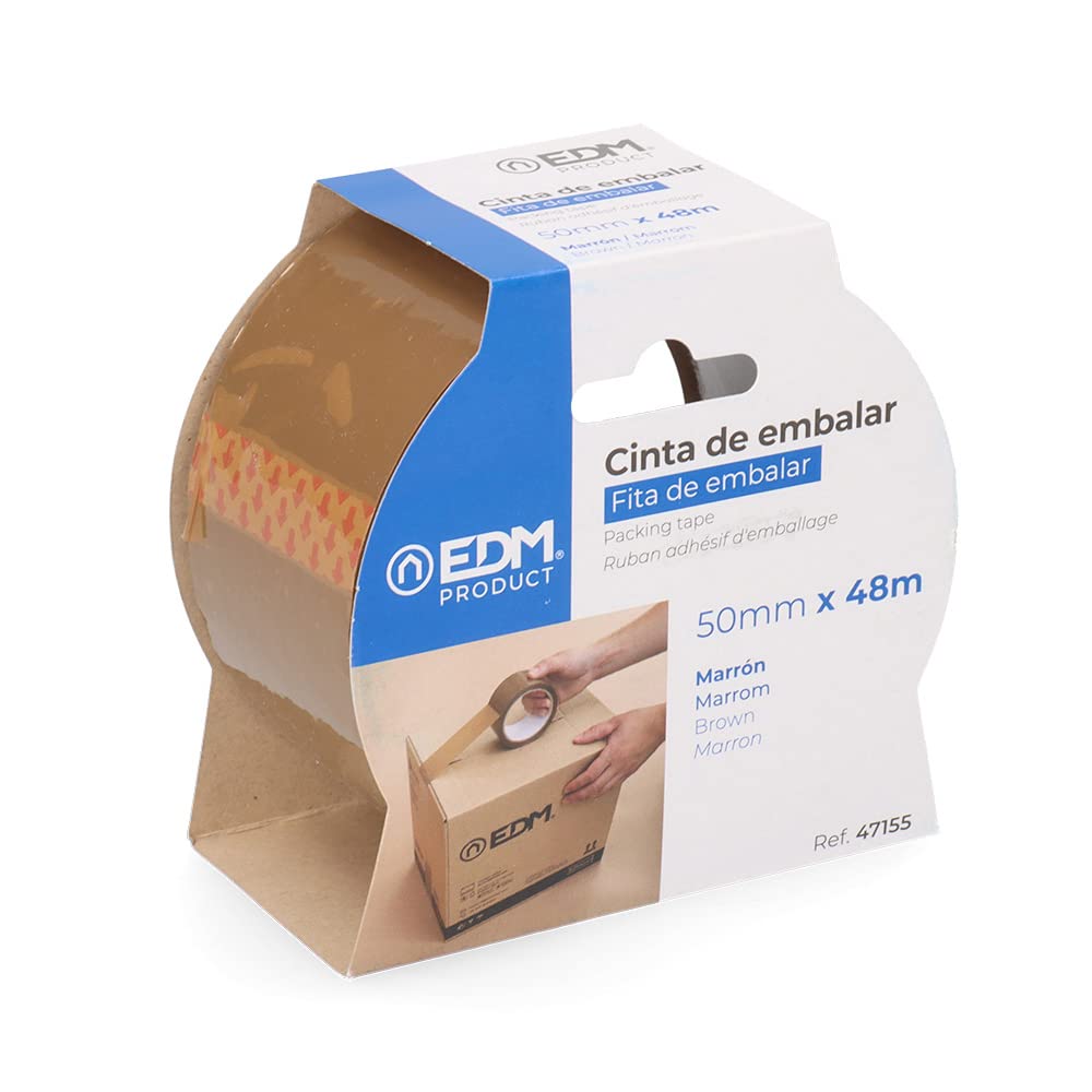 PRECINTO BROWN 48MICRAS 50MX50MM EDM