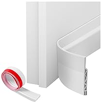 Oderra Paraspifferi Sottoporta 100 cm, Guarnizione Porta Blindata Anti-Spifferi – Blocca Freddo, Aria e Polvere per Porte Interne, Ingresso e Garage