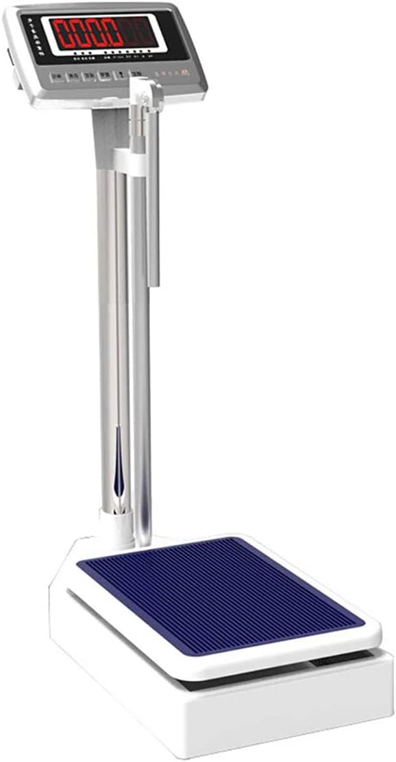 Generic High Precision Professional Physician Weight Scale - Electronic Height And Weight Scale With 0.02kg-200kg Weighing Range - Ideal For Gym And Hospital -71-190cm Measurement Range