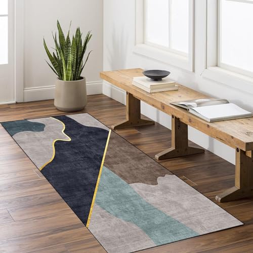Felpudos alfombra anticaídas con base TPR suelo antideslizante 60x160 anti manchas cocina 5