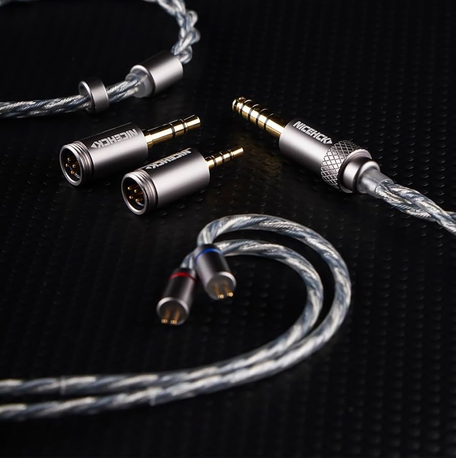 NICEHCK HIMALAYA  未使用ケーブルおまけつき Amazon.co.jp: NICEHCK BlueLuna Earphone Repair Cable Silver