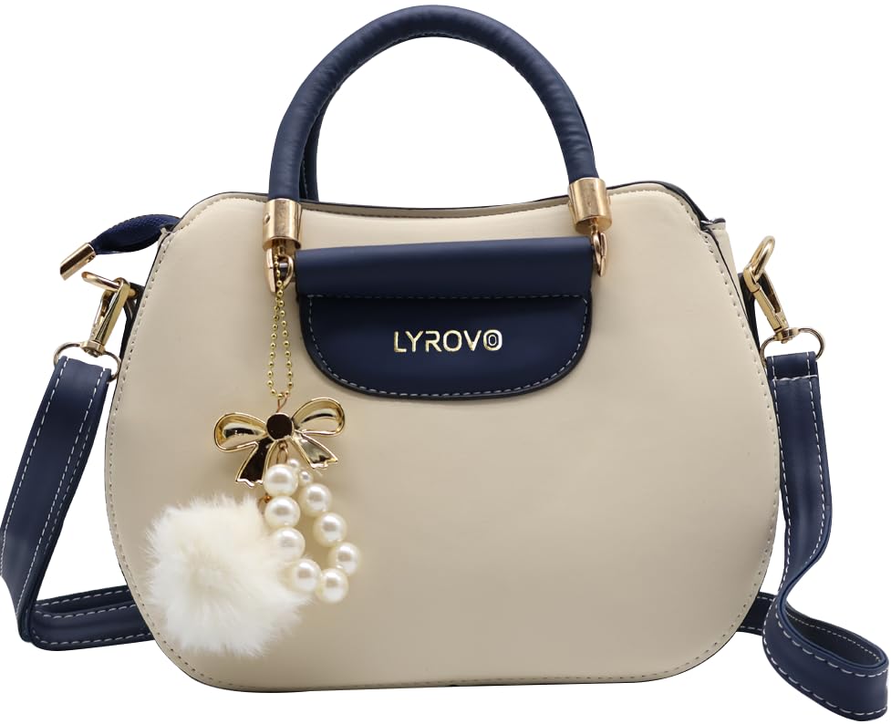 Lyrovo Women Sling Cross-body Handbag (BEIGE) (B0BW9G9ZF9) Amazon Price History, Amazon Price Tracker