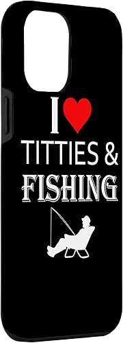 Miniatura 66 de iPhone 7 Plus/8 Plus I Love Titties and Fishing Funny Fisherman Estuche de regalo