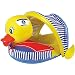 Poolmaster 81547 Learn-to-Swim Swimming Pool Float Baby Rider with Sun Protection, Duck