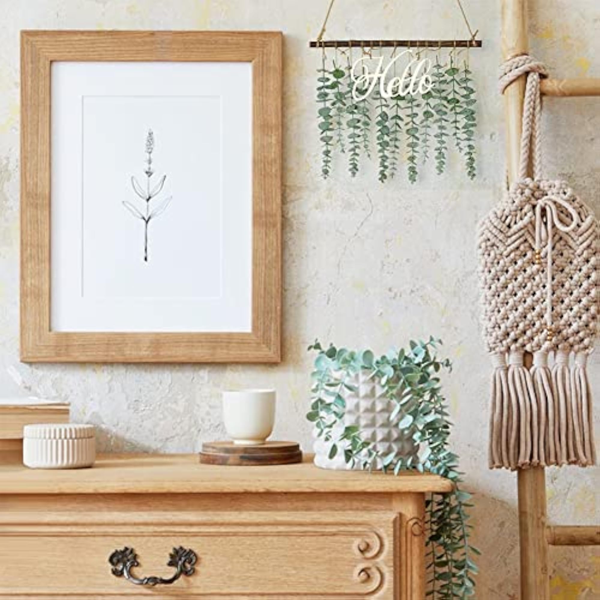 Artificial Eucalyptus Greenery Hanging Wall Decor