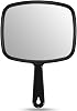 OMIRO Hand Mirror, All Black Handheld Mirror with Handle, 6.6