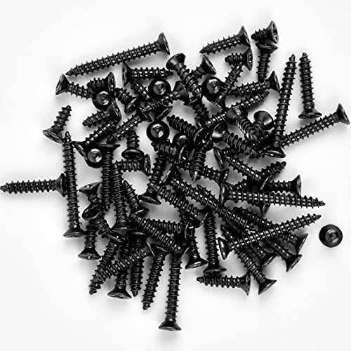 800 Pcs M2 Self Tapping Screw Assortment Set M2 Flat Head Self-Tapping Screws Black M2 Wood Screws Small Stainless Steel Screws with Box Tiny Countersunk Cross Head Screws for Appliance Repair 4-16 mm