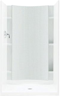 STERLING 72242100-0 Accord 1-1/4-Inch x 36-Inch x 77-Inch Direct-to-Stud Back Wall in White, 1-Piece