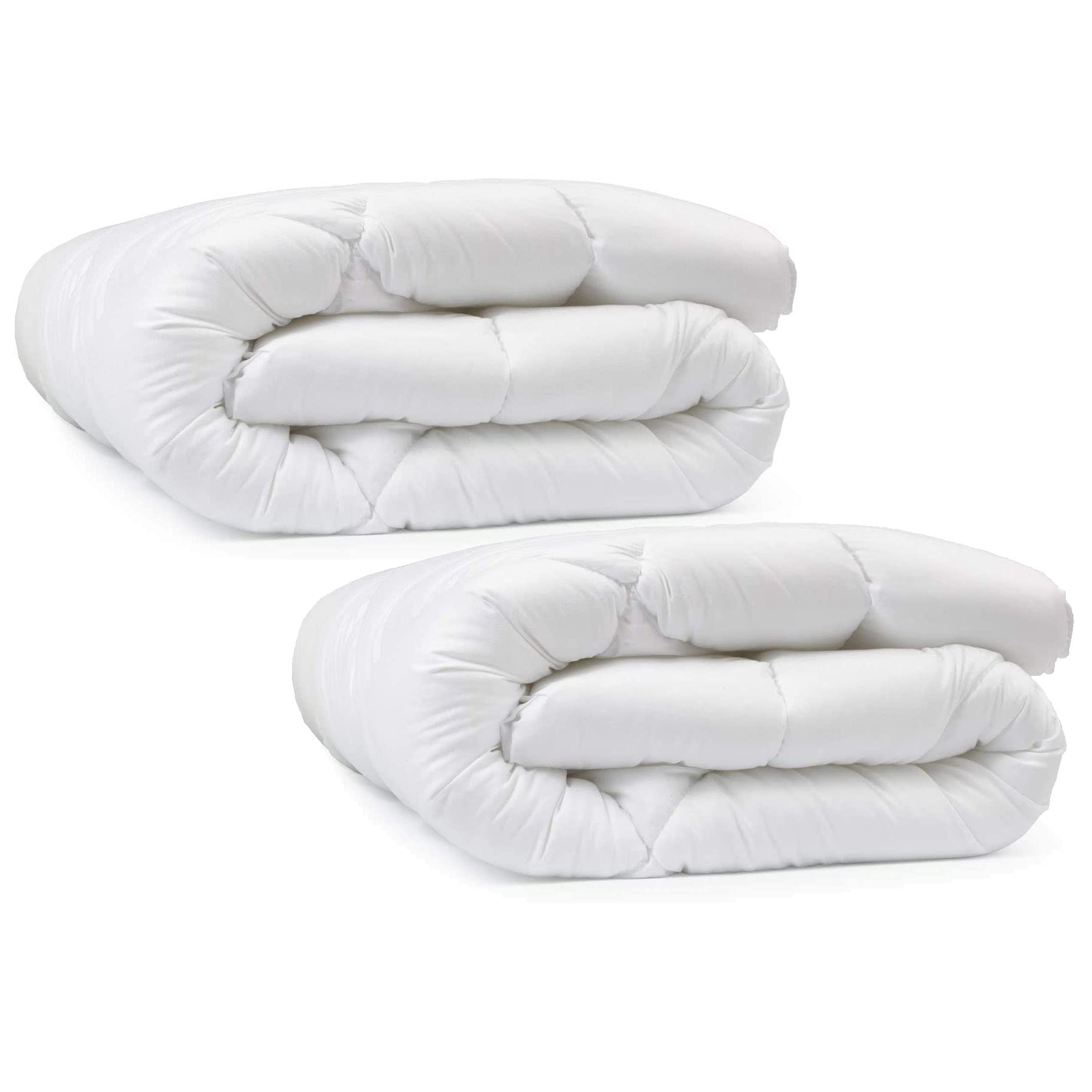 H&F Heimtextilien Bettdecke Set 4 Jahreszeiten | Steppbettdecke 2er Set 135x200 cm | Allergiker bettwäsche mit Oeko-TEX Zertifiziert | Steppdecken bezug: 100% mikrofaser | Füllung: 1000g