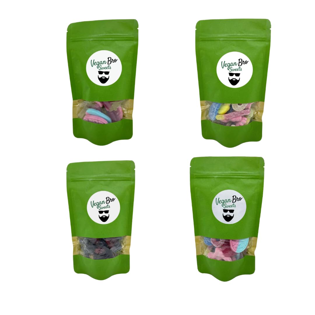 Vegan Bro MINI BAG BUNDLE I Probierpaket 4x vegane MINI BAGs in den