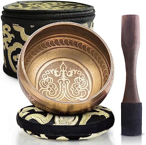 Bol Chantant Tibétain Longueur Réglable - Accessoire Yoga Méditation Chakra Taille S Artisanat