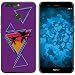Produktbild PhoneNatic Case kompatibel mit Huawei Honor 8 Pro Silikon-Hülle Retro Wave Palmen M3