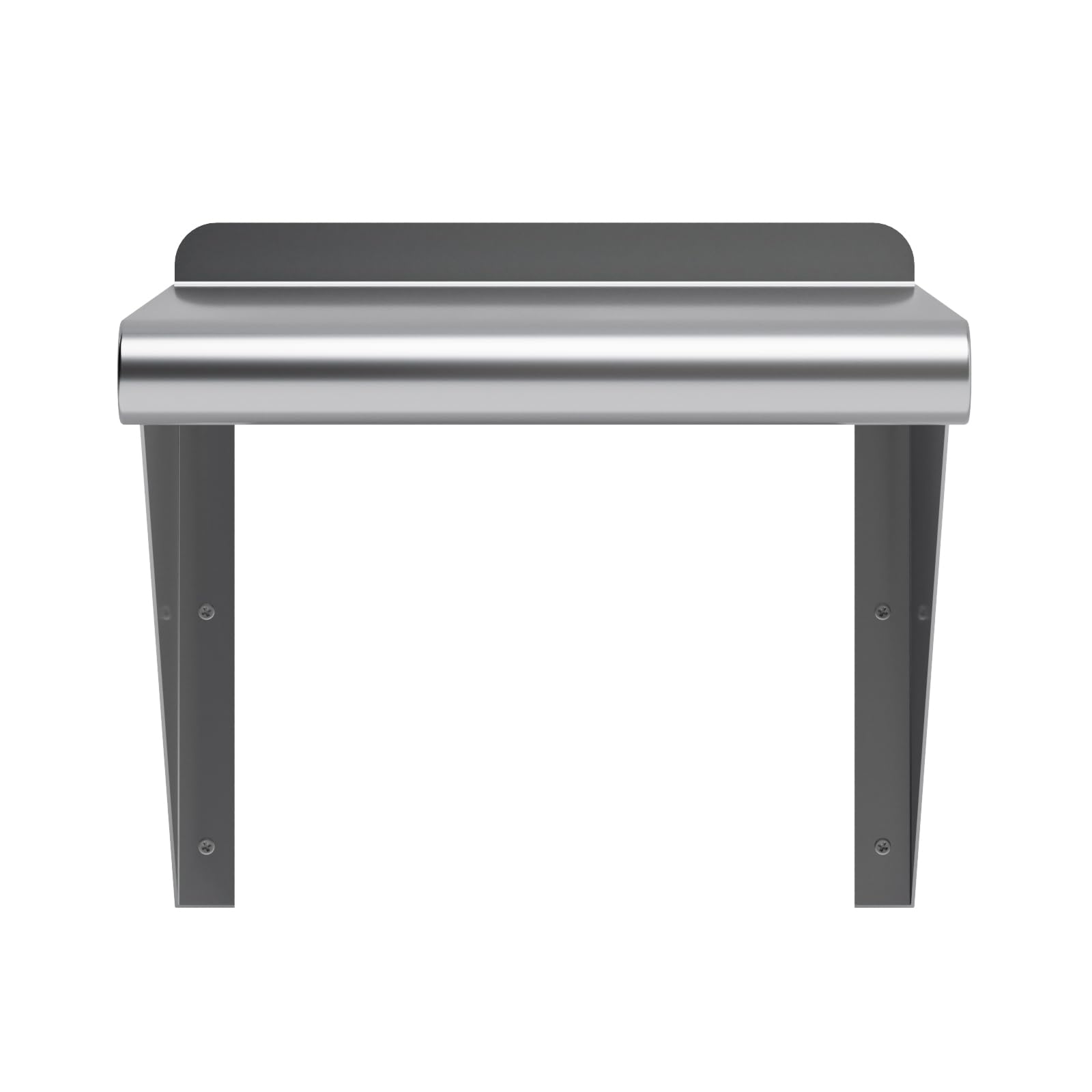 AmGood 12 in. x 12 in. Stainless Steel Wall Shelf | NSF Certified | Appliance & Equipment Metal Shelving | Kitchen, Restaurant, Garage, Laundry, Utility Room