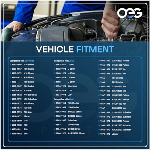Image of OEG Parts New Windshield Wiper Motor Compatible with Chevrolet CK Pickup Blazer Suburban 1963-1972 981309 40-155 85-155, 5045257, 5045325, 5045326, 5045327, 5045328