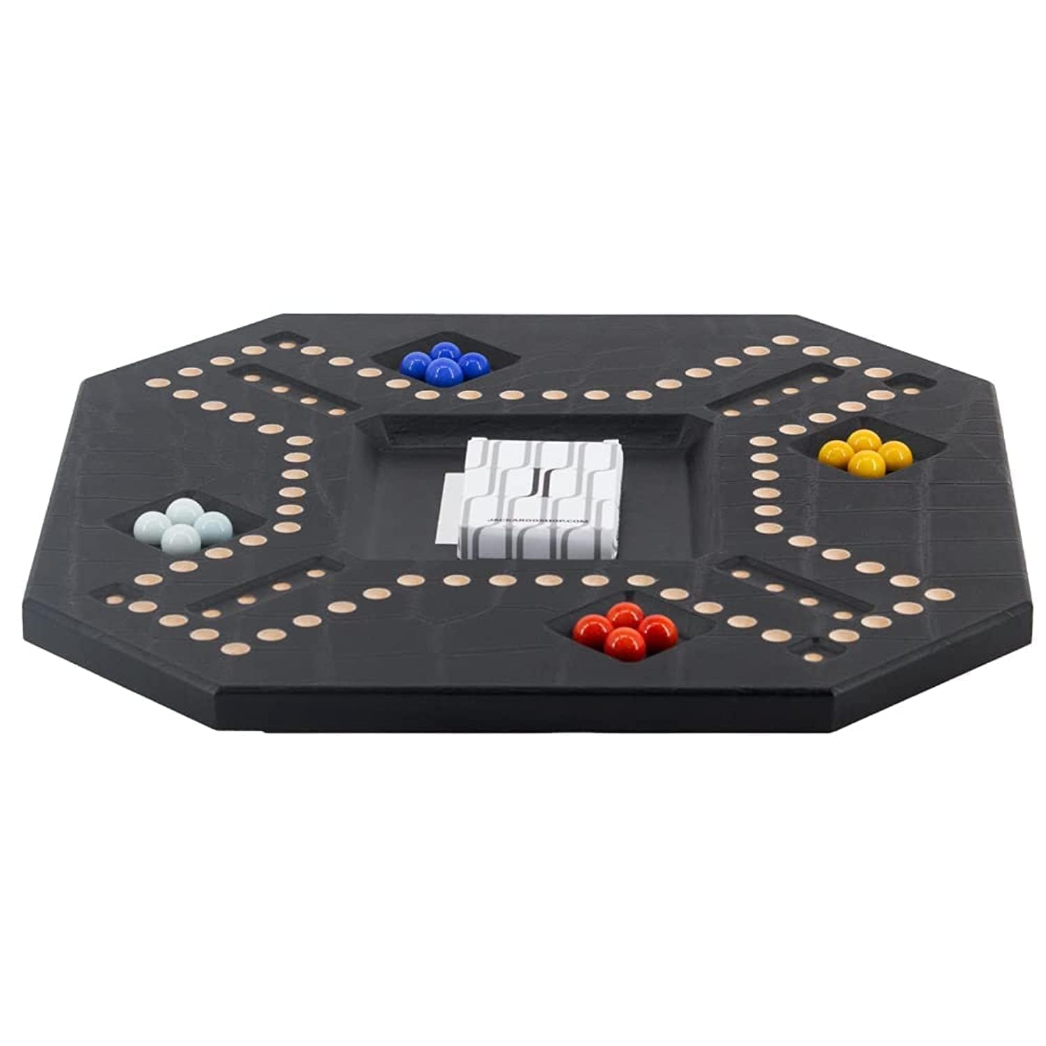 – ALWAH Jackaroo 4 Player Black Leather