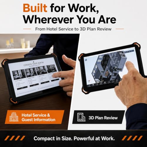 Image of AGM PAD P3 8.68 inch Rugged Tablet Camping Light IP68 /IP69K 7200mAh 6GB+128GB