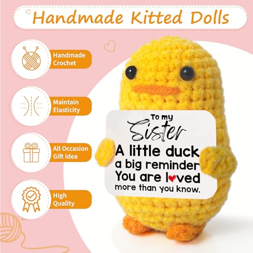 Sister Birthday Gifts, Sisters Gifts from Sister, Unique Gift for Sisters Christmas Gift Set Stocking Stuffer with 16oz Glass Cup -Brighten up Her Day! - Image 4