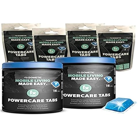40 pastillas inodoro portátil WoC Power Care Thetford Cover