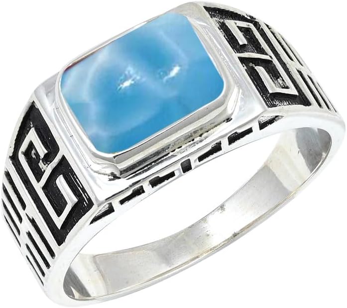 Gemstone Band Ring 925 Sterling Silver Men & Women All Size Gift Item Handmade Jewelry JSR-1173AA