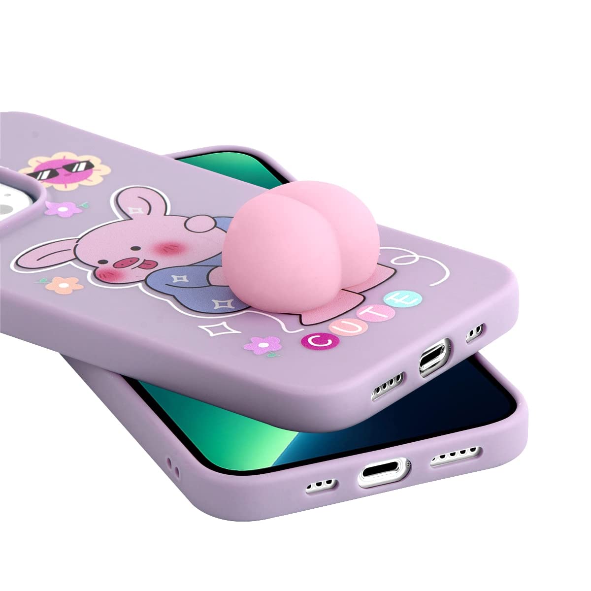 Custodia premium compatibile con Huawei P30 Lite Cover per smartphone Custodia opaca Disney Aforismi Lilo & Stitch