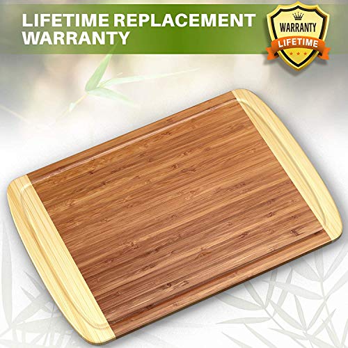 30 x 20 Inch XXXL Extra Large Bamboo Cutting Board Wooden Stove Top