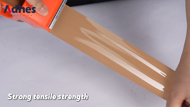 Image of ADHES Brown Packing Tape with Dispenser, 1.88 Inch x 55 Yards | 36 Rolls Heavy Duty Shipping Tape for Moving Boxes, Packaging and Storage, Strong Adhesive