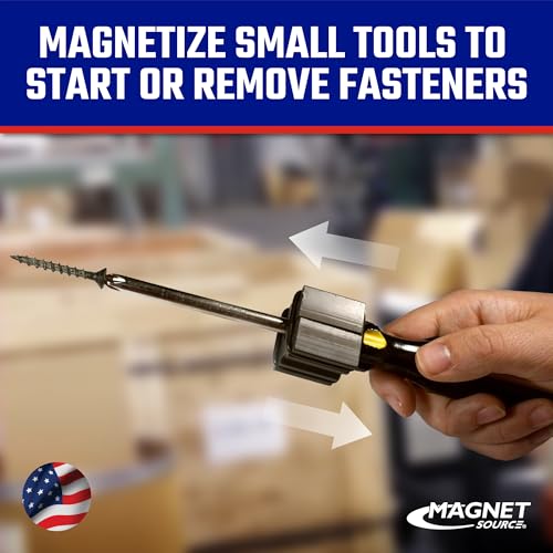 Master Magnetics Screwdriver Magnetizer-Demagnetizer - Blue, Pack of 4, 07524X4