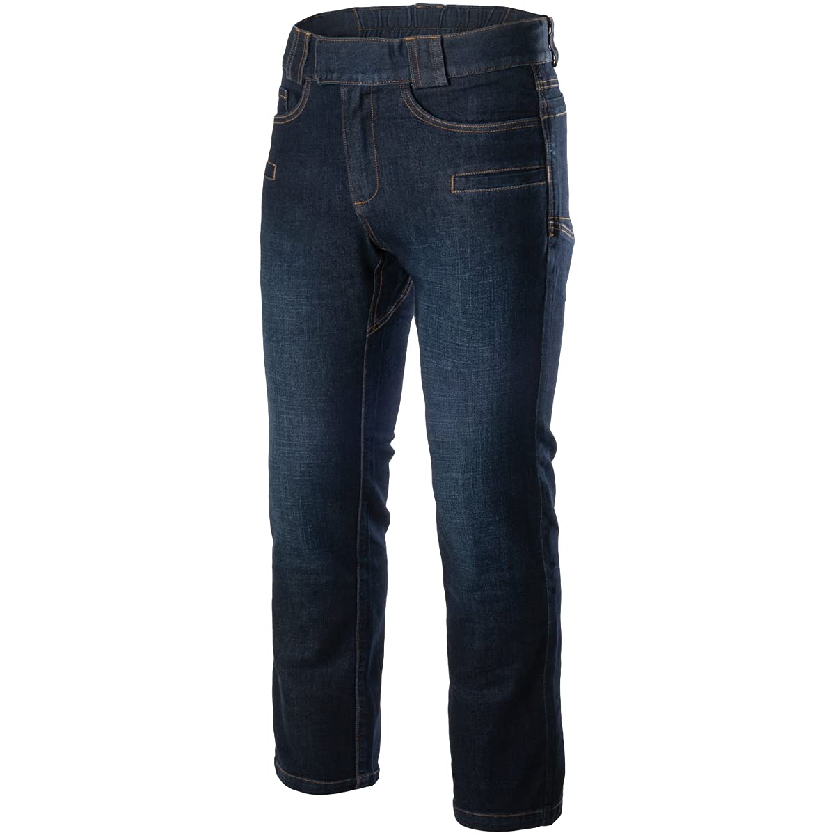 Helikon-Tex Men's Dark Blue Greyman Tactical Jeans Slim Denim Mid Size 34W / 32L