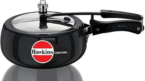 Hawkins Contura - Olla a presión, 2 litros, color negro (CB20)