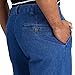 Haggar mens Casual Classic Fit Denim Trouser Pant - Regular and Big & Tall Sizes jeans, Muted Stonewash, 40W x 32L US